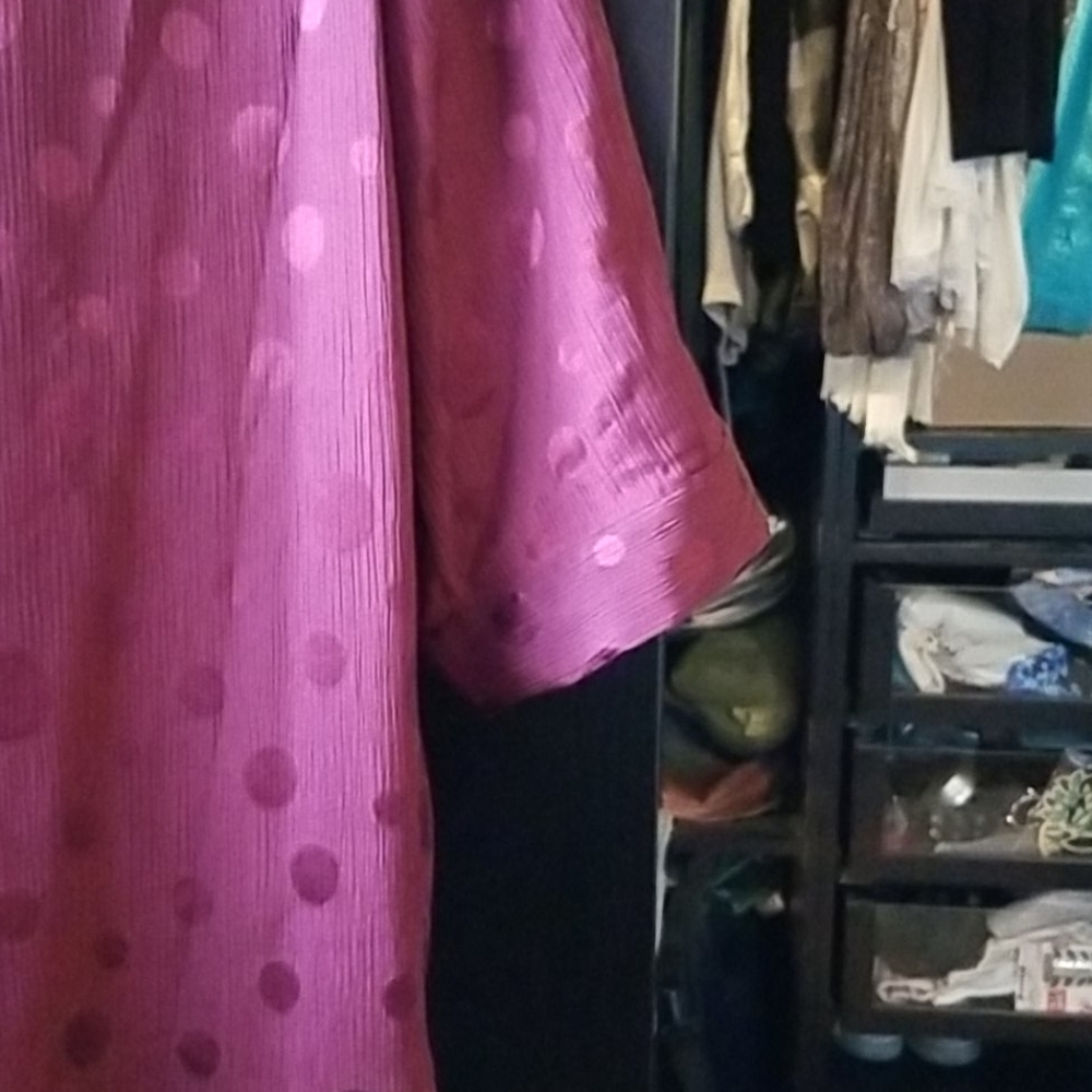 Split Neck Blouse - image 4